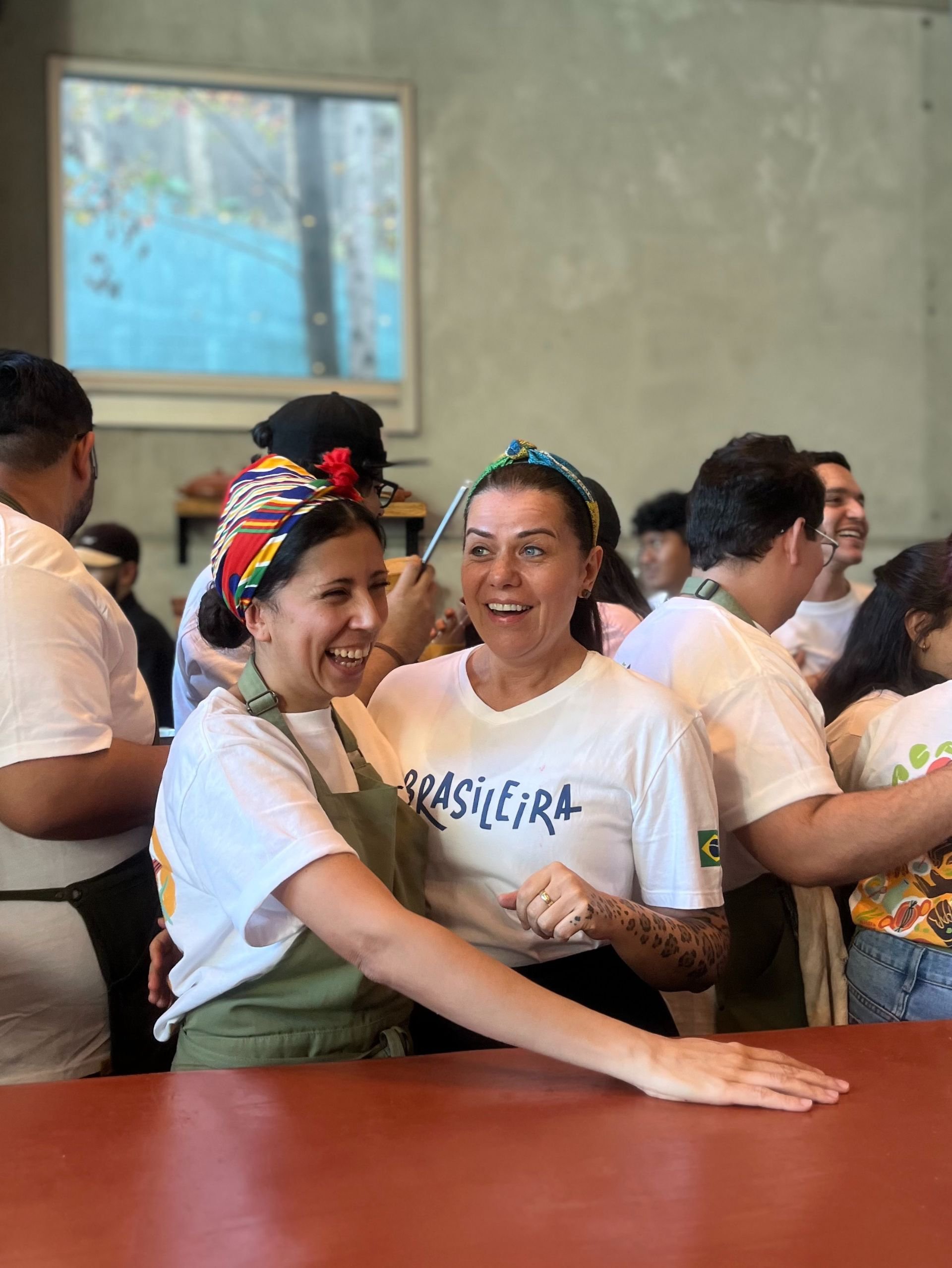 La chefs Débora Fadul y Janaina Torres en la Agropachanga 2024