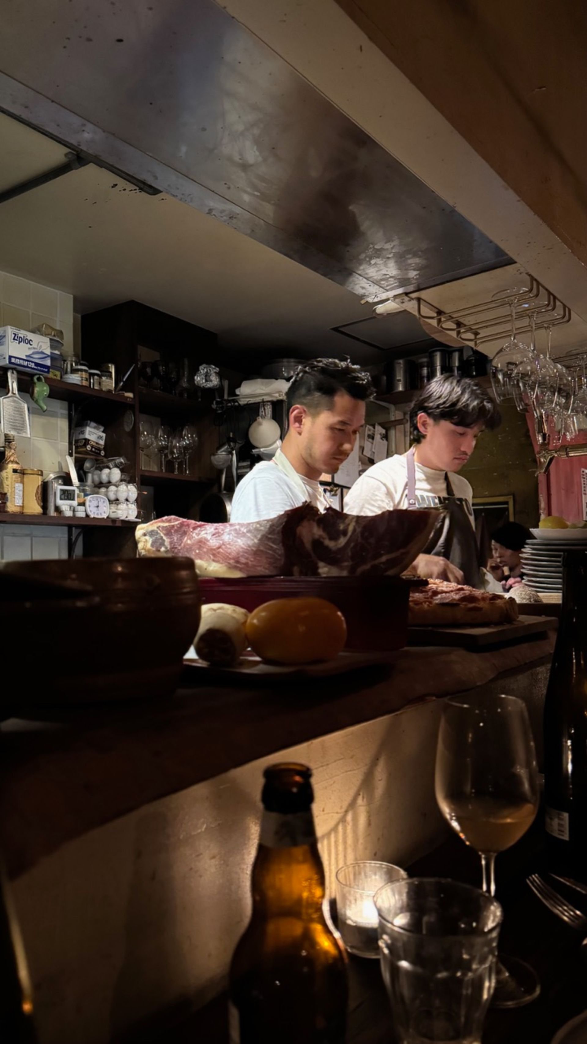 Taro Yokoyama, sous chef de Pignon en Tokio, Japón.