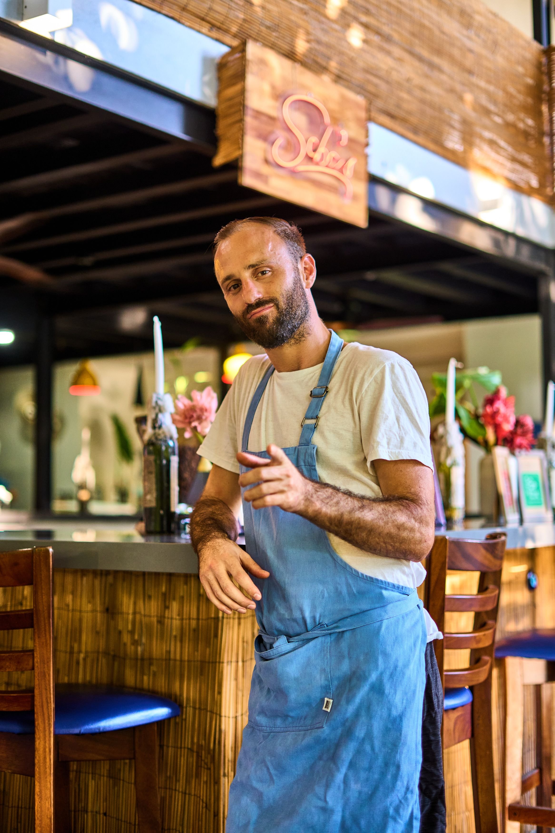Sebastian Gallucci, chef y fundador de Seba's Restaurant