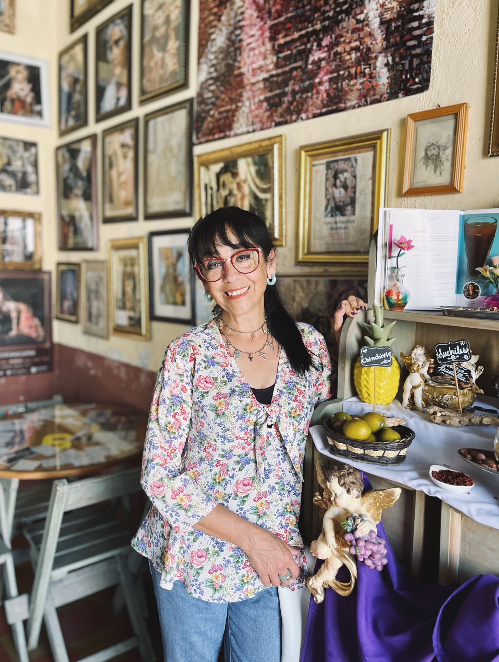 Doña Paty Guzmán, propietaria de La Famosa Casa de Los Súchiles - Zona 1