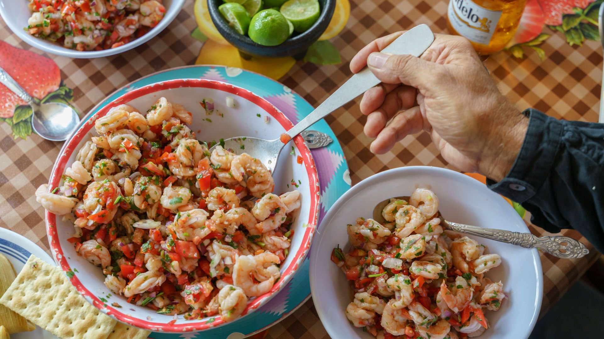 Los ceviches y platos de mariscos de Puerto Escondido permiten apreciar la calidad del producto por estar cocinados y marinados en su punto.