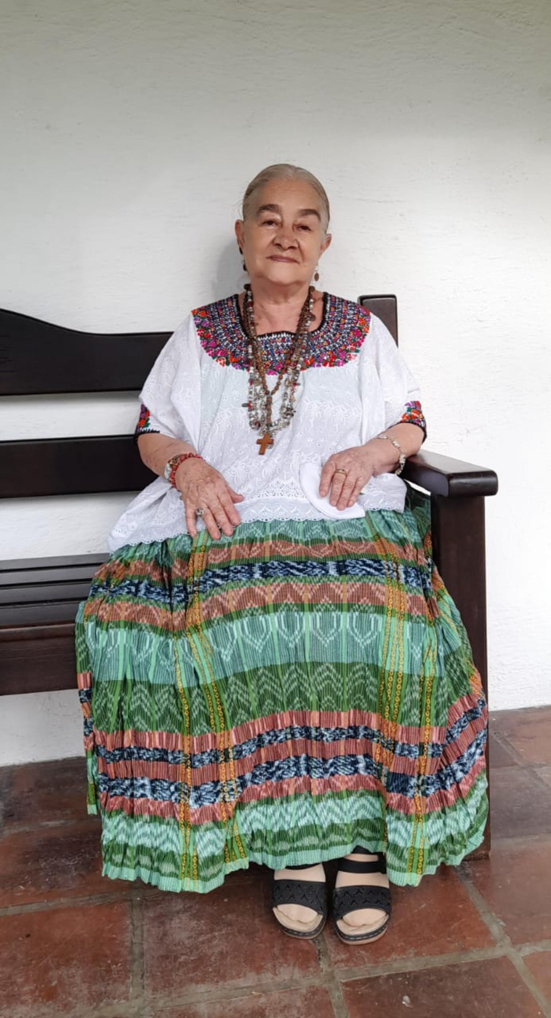 María Elena Winter de Lucas, conocida como La Anfitriona de Cobán de Alta Verapaz, Guatemala